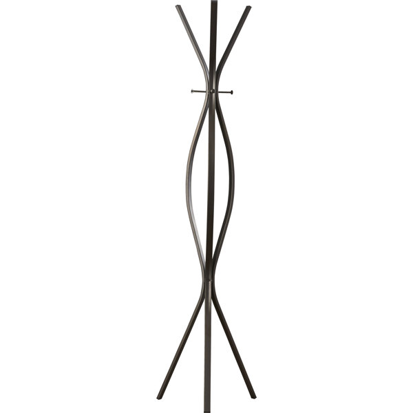 Ivy Bronx Coat Rack, Hall Tree, Free Standing Entryway Bedroom, Metal